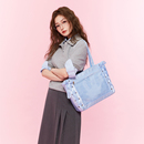 WEGO丝带痛包小食量S少女单肩手提托特包通勤二次元 旦礼物 元