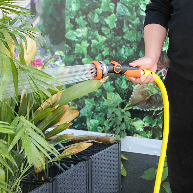 多功能花园浇花园林浇水浇菜洗车喷头园艺家用水软管花洒水枪