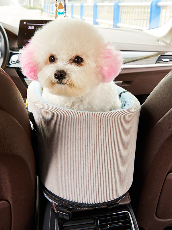 小型犬猫咪安全座椅狗狗坐车神器汽车宠物座椅坐垫可拆洗车载狗窝
