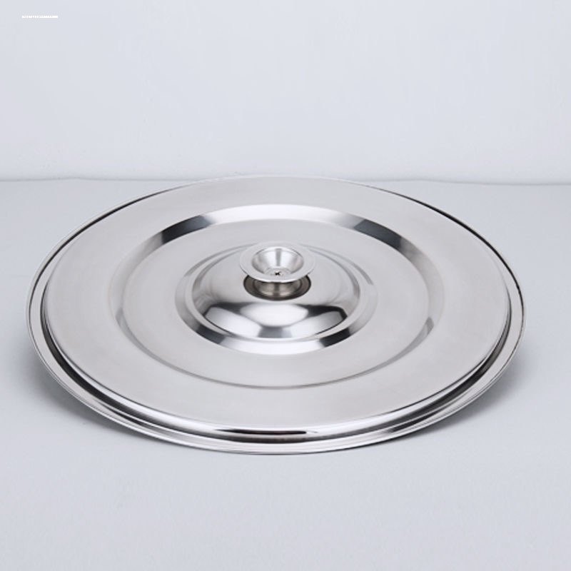 大小通用锅盖帽不锈钢汤桶顶珠配件提手头帽平面盖厨房圆形盖子