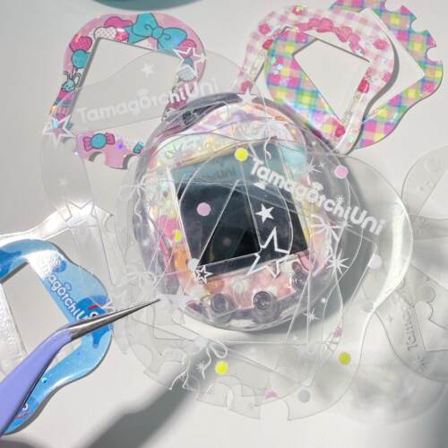 拓麻歌子uni透明面板纸tamagotchi uni Faceplate可爱创意装饰礼