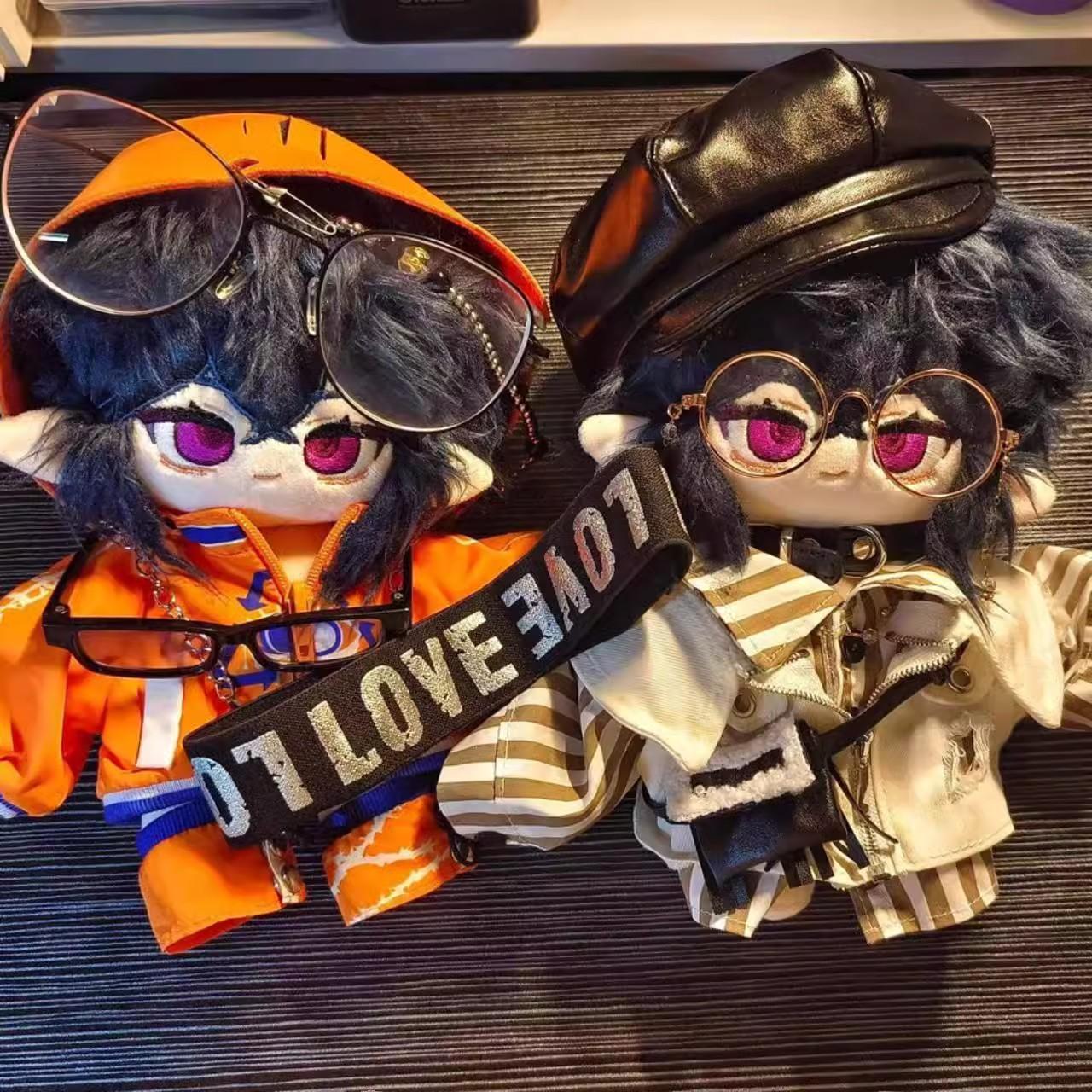 凹凸世界周边棉花娃娃衣雷狮绛雷20cm裸娃二次元玩偶节日女生礼物