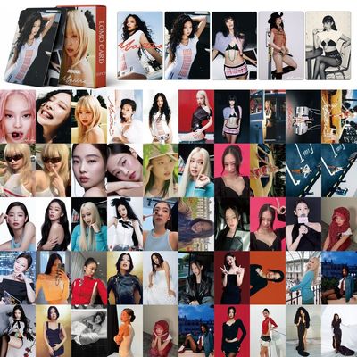 JENNIE单人solo小卡RUBY专辑小卡Blackpink粉墨周边自印LOMO卡