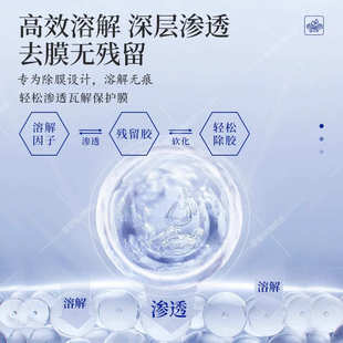 门上保护膜老化去除门窗保护膜除胶剂不伤漆面木门防盗门脱膜剂xf