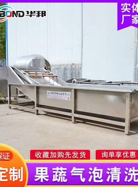 全不锈辣洗椒清钢洗全设备 自动蔬菜清机流水线 厂家IQN供应