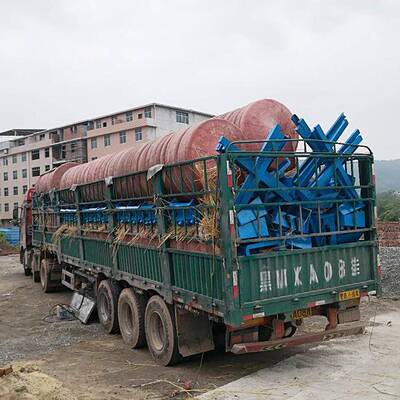 西螺5LL-1200旋溜槽厂家 煤泥分选螺旋溜槽 5LL-15江螺00璃玻钢旋