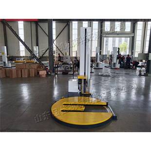 395机 型托盘缠自绕包动装 薄膜预拉型缠绕膜机 垛叉车缠绕机 M全码