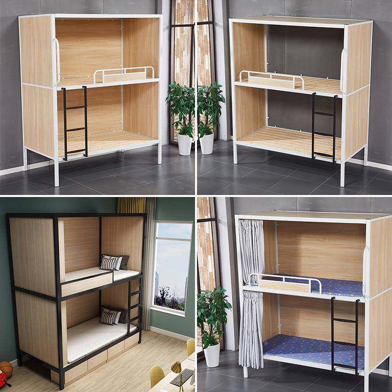 双单层床全包床成年员工宿舍学生003高低身下床大学青年公寓上铺,住宅家具,铁艺/钢木床,淘宝优惠券,粉丝福利购,淘宝优惠卷