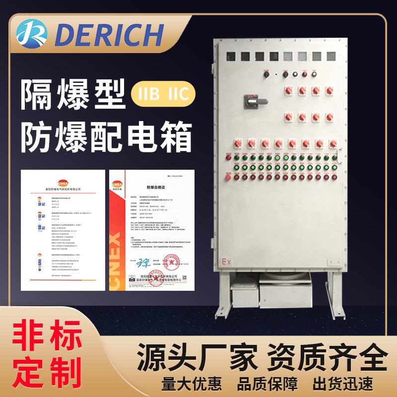 防爆配电箱接线控制动力照明仪表定/制不锈钢检修插座箱IIB正压柜