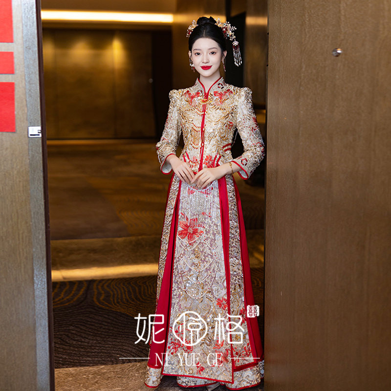 妮悦格2025新款新娘结婚礼服