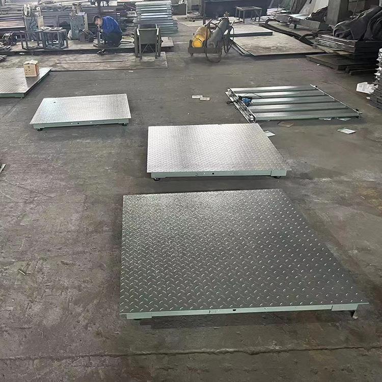工业称重电子地磅吨耀华平台电子秤1.5×1.5m小地磅t工程地磅秤
