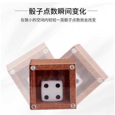 混沌骰子心灵预言骰子变点不可思议的摆动magic魔术道具