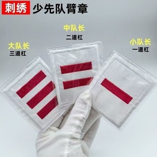 通用小学生少先队标志中队长二道杠大队长三道杠一道杠小队长班干部臂袖章委员大队委中队委小队委牌子别针