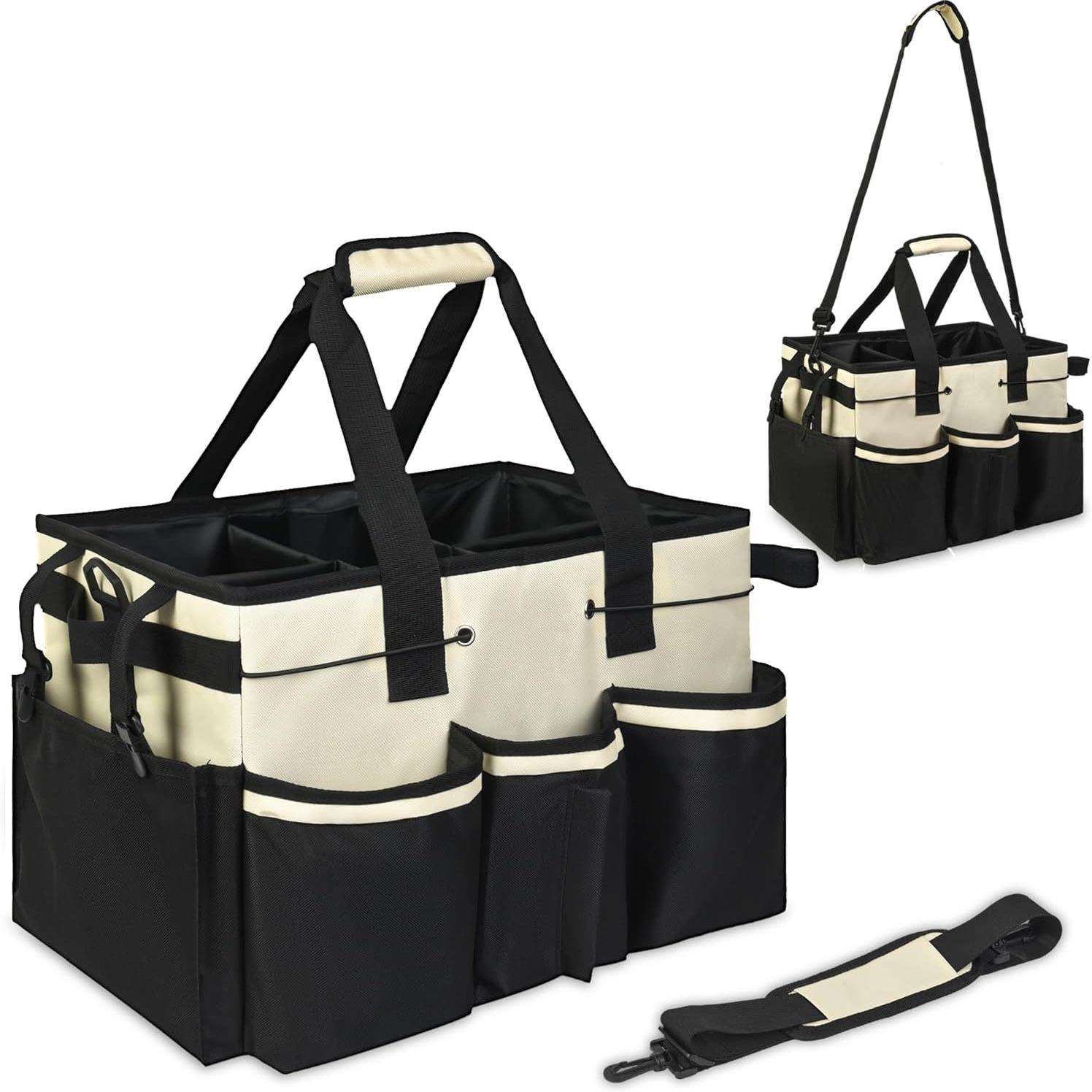 新品跨境清洁工具包保洁斜挎收纳包车载工具收纳Cleaning kit