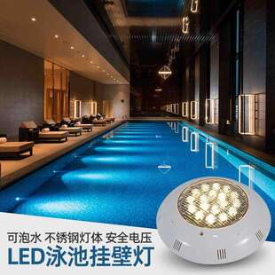 泳池灯低压24v壁灯led室外水下灯壁挂灯防水水池景观灯户外水底灯