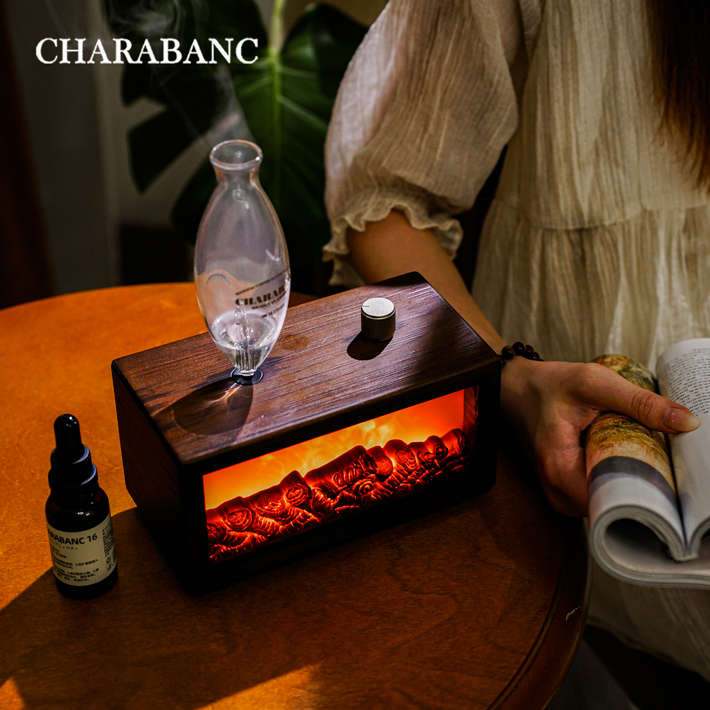 Charabanc壁炉火焰香薰机
