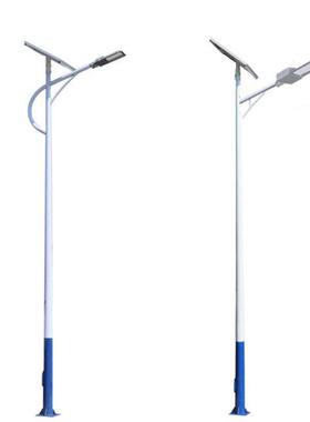 太阳能路灯户外灯新农村6米7米8超亮大功率全套带杆道路led高杆灯