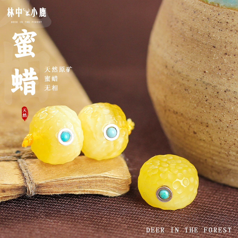 菩提文玩手串点睛之笔的配珠