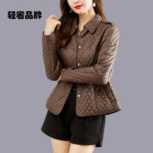 朗姿约定短款棉服女冬2026新款小个子轻薄羽绒棉衣小棉袄夹棉外套