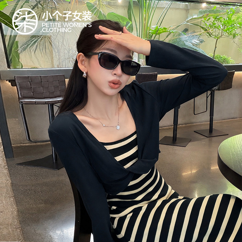 柒量一裁小个子早秋新款套装图片