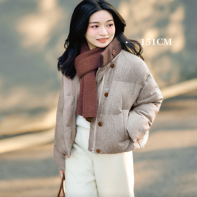 小个子短外套巨好看的初冬外套