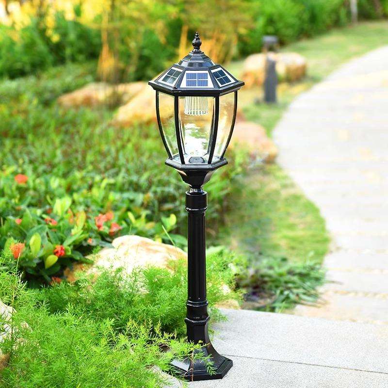 led太阳能灯防水太阳能户外庭院灯别墅花园小区太阳能路灯草坪灯