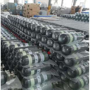 厂家6.8L碳纤维气瓶 空气呼吸器碳纤维复合气瓶 铝合金内胆