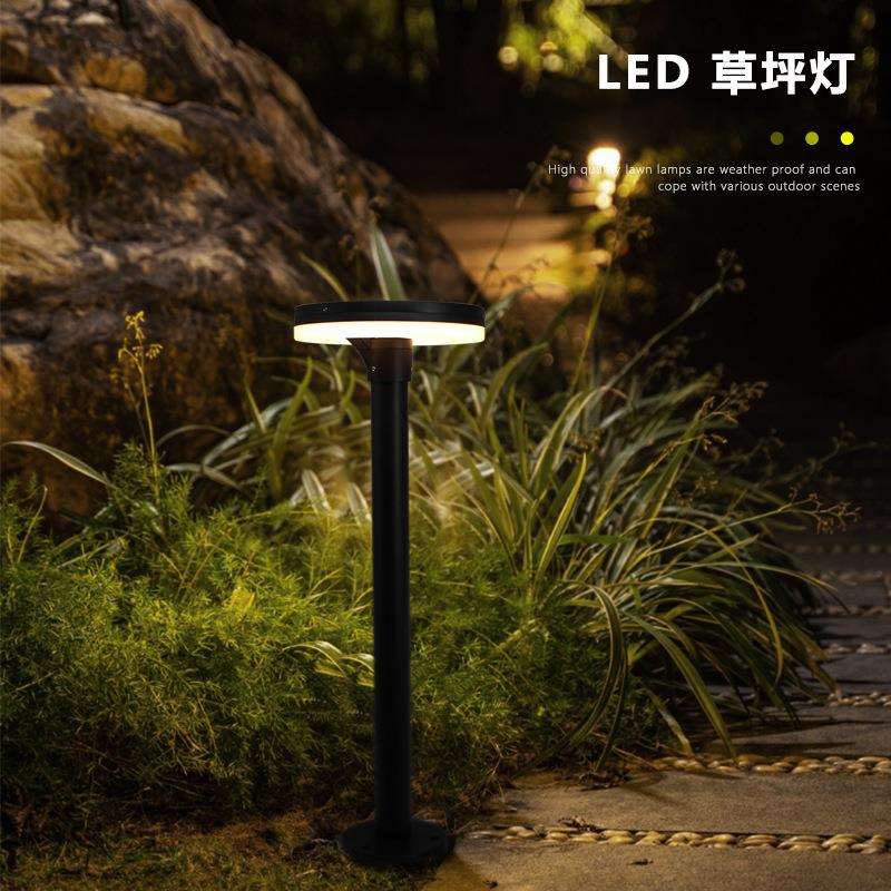 现代简约草坪灯LED户外景观灯草地别墅小区花园照明庭院灯