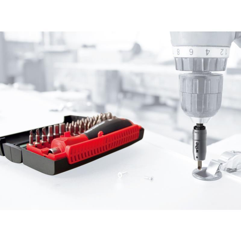 wiha威汉德国 25mm标准批头套装32件套34686