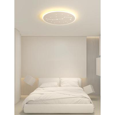 卧室灯圆形吸顶灯现代简约led儿童房灯具温馨浪漫北斗七星灯