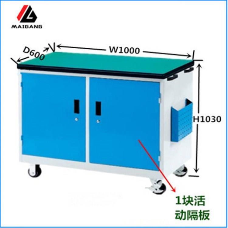 麦冈MG-Z006M加厚零件柜开门汽修工具柜组合工具车五金螺丝样品柜