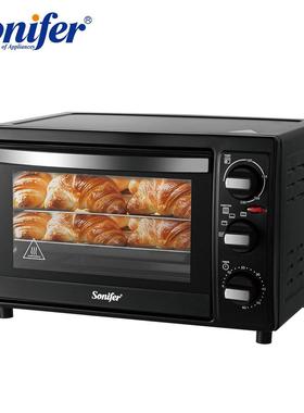 Sonifer SF-4034 20L机械旋钮家用双层多功能电烤箱烘焙机 Oven