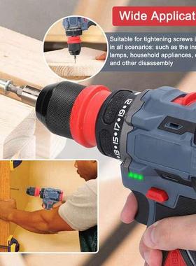 1个 颜色：蓝灰色 材质：金属 AC220V 欧规 16.8V 2IN1锂钻机电动