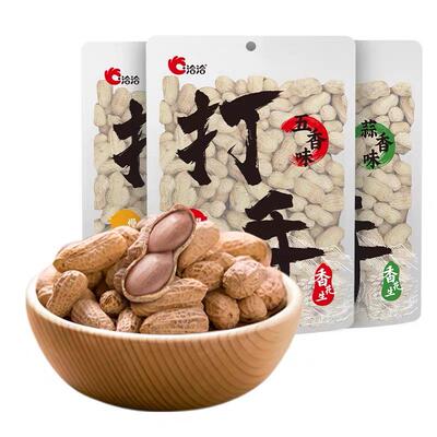 洽洽五香花生米打手花生蒜香花生