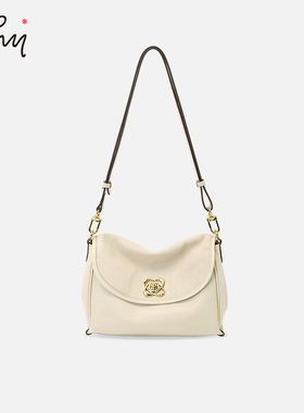 WHY女包植鞣皮原创设计轻奢包包文艺风单肩包通勤百搭斜挎包真皮