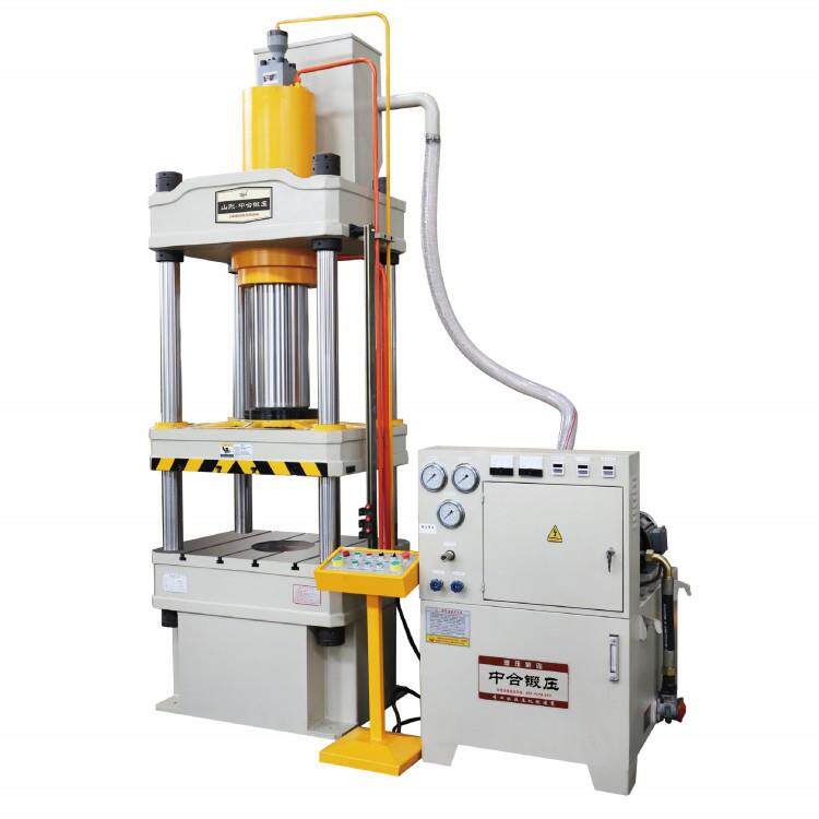 销售小型伺服压力机100T全自动节能三梁四柱液压机100吨液压机