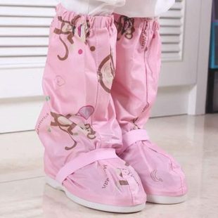 儿童雨鞋 套 套防水防滑加厚耐磨鞋 套幼儿园小学生防沙防雪中高筒鞋
