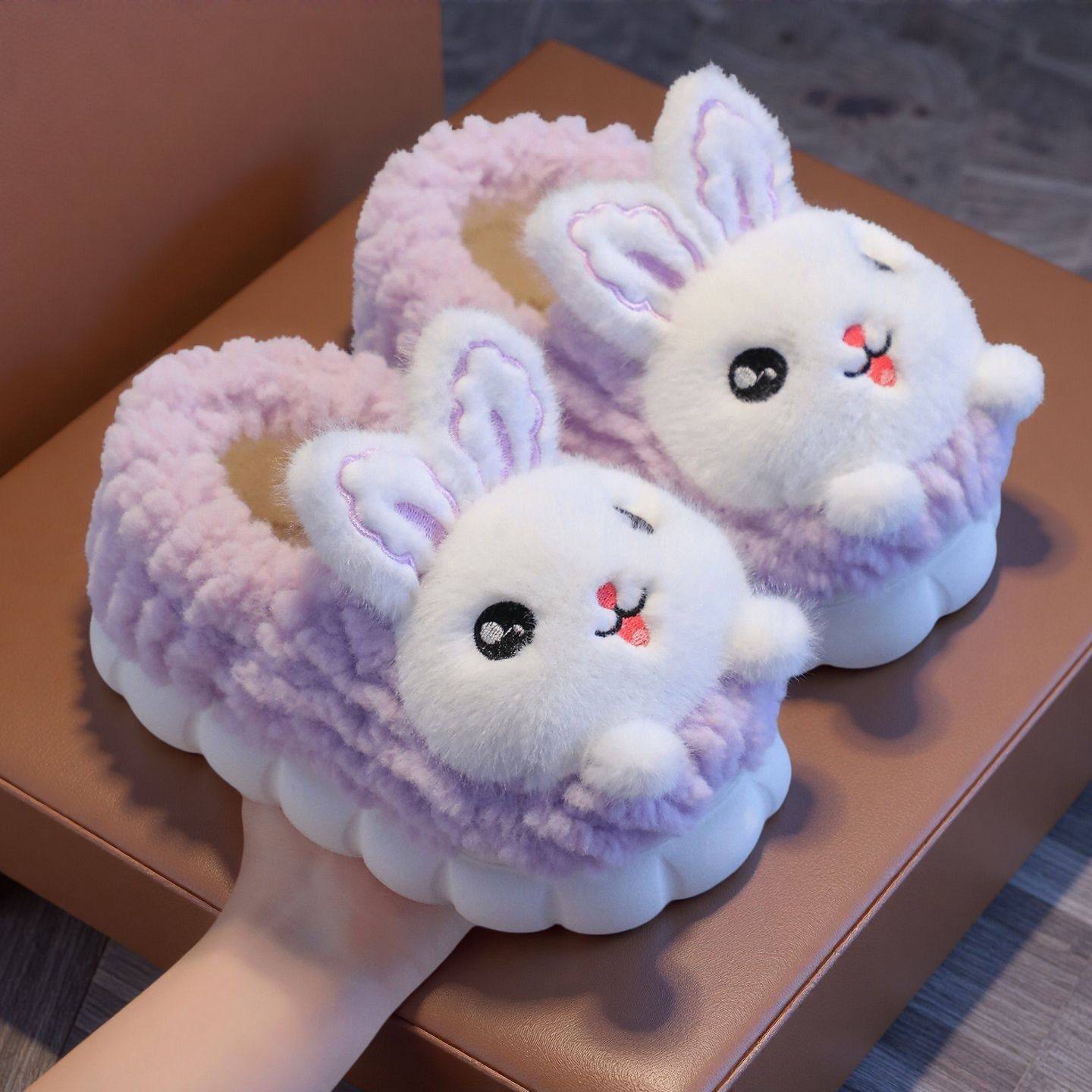 月子鞋冬季2025新款女士棉拖鞋室内居家加绒加厚保暖可爱包跟棉鞋,居家布艺,居家亲子拖鞋,淘宝优惠券,粉丝福利购,淘宝优惠卷