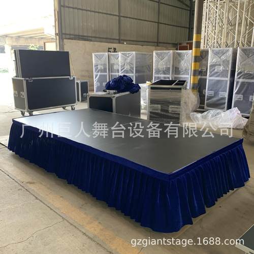 活动演出简易舞台网架式1m*1m舞台便携式舞台厂家