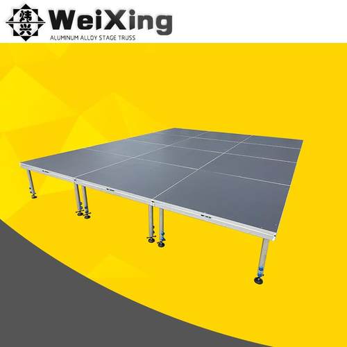 铝合金舞台快装活动舞台自锁拼装舞台婚庆演出升降舞台架子