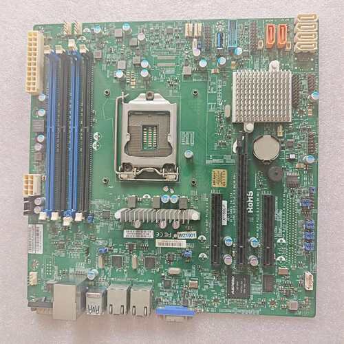{议价}超微x11ssl-f单路主板c236芯片支持e3-v5v6，{议价}