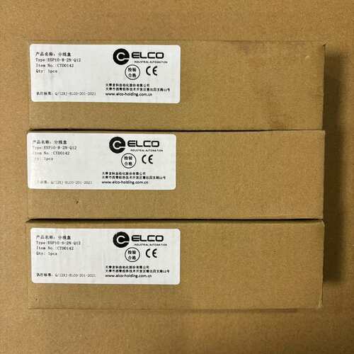 {议价}全新ELCO宜科分线盒，型号ESP10-8-2N-Q12{议价}