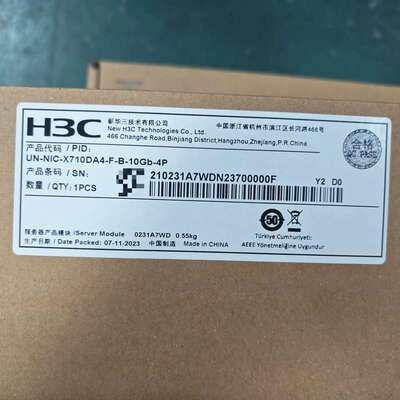 {议价}H3C UN-NIC-X710DA4-F-B-10Gb-4P{议价}