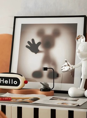 简约现代样板间儿童房书桌