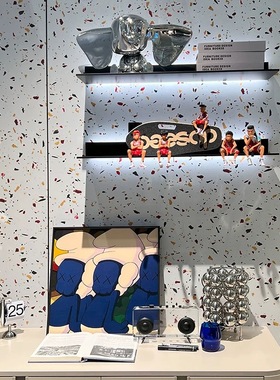 简约现代样板间书房儿童摆