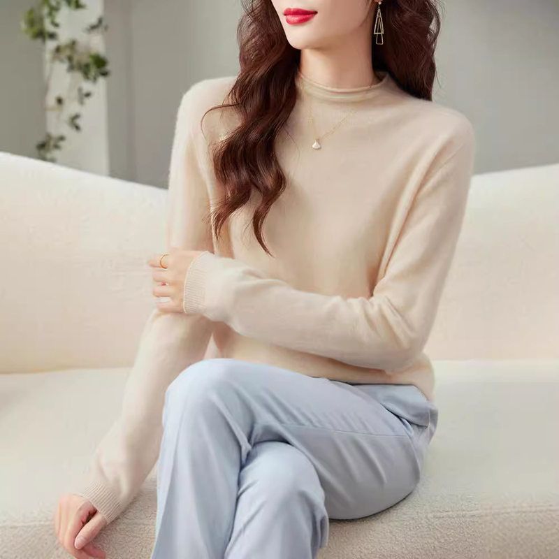 蒙亿严选羊绒衫女士秋冬新款一线