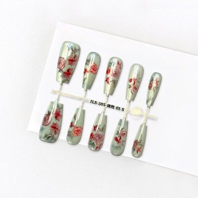 【皎珑】淡玫猫眼穿戴甲新中式