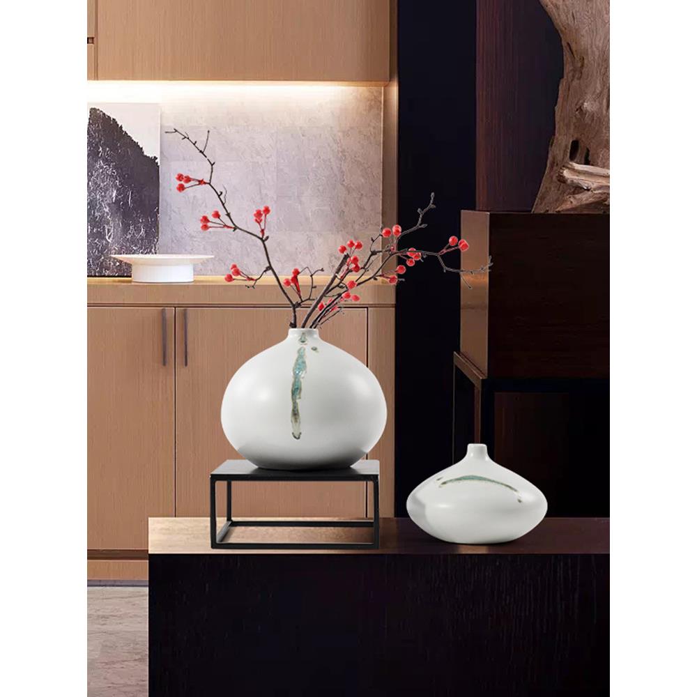 5ZV7新中式陶瓷软装摆件样板间博古架玄关客厅茶室办公室酒店