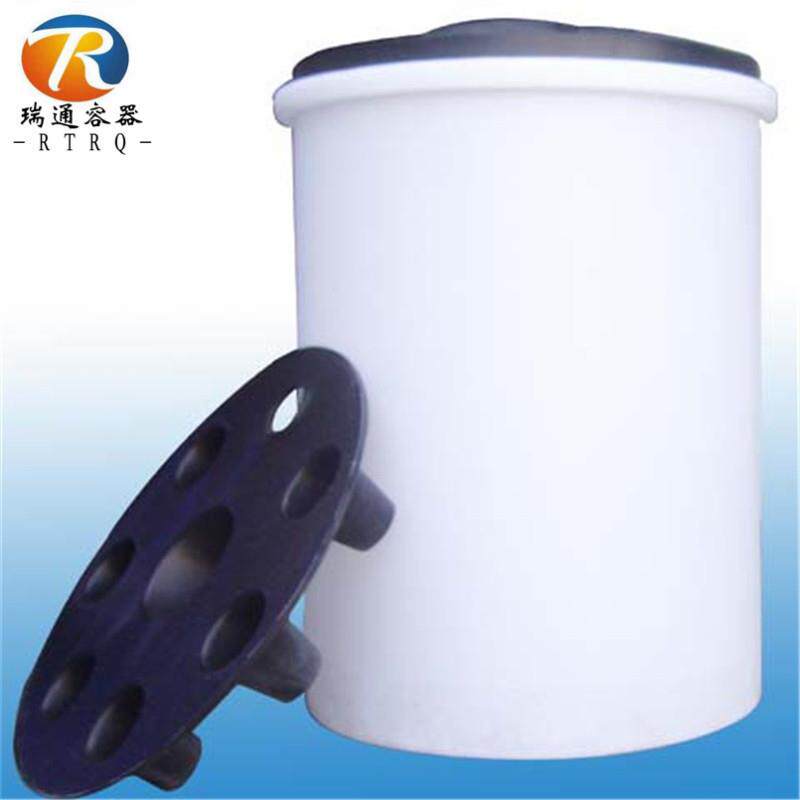 150L软化水盐箱 耐酸碱150升塑料盐桶滚塑一次成型带盖厂家