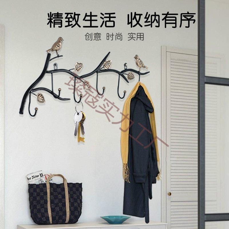 墙壁挂钩墙上挂衣架卧室门后粘贴衣帽钩玄关入户挂衣